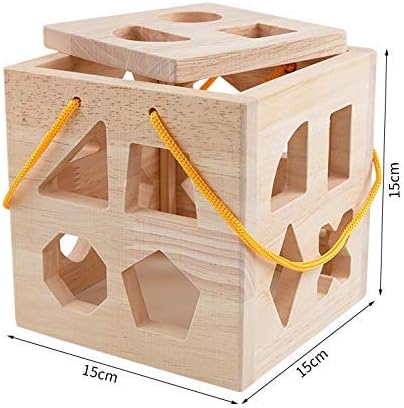 Wooden Shape Sorter Toy
