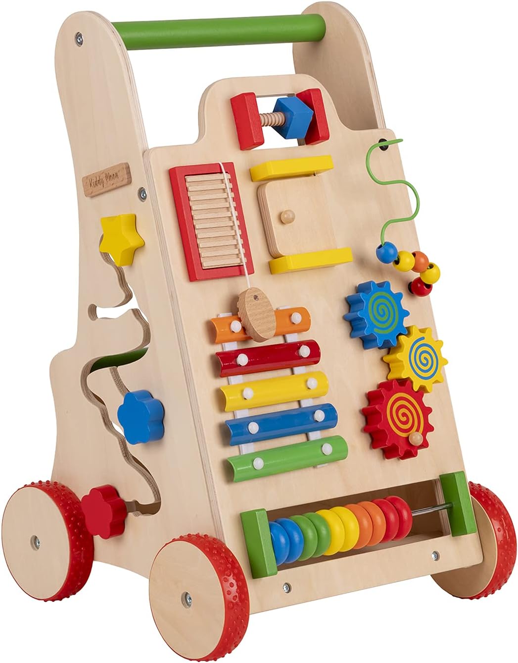 Wooden Multifunctional Baby Walker Cart