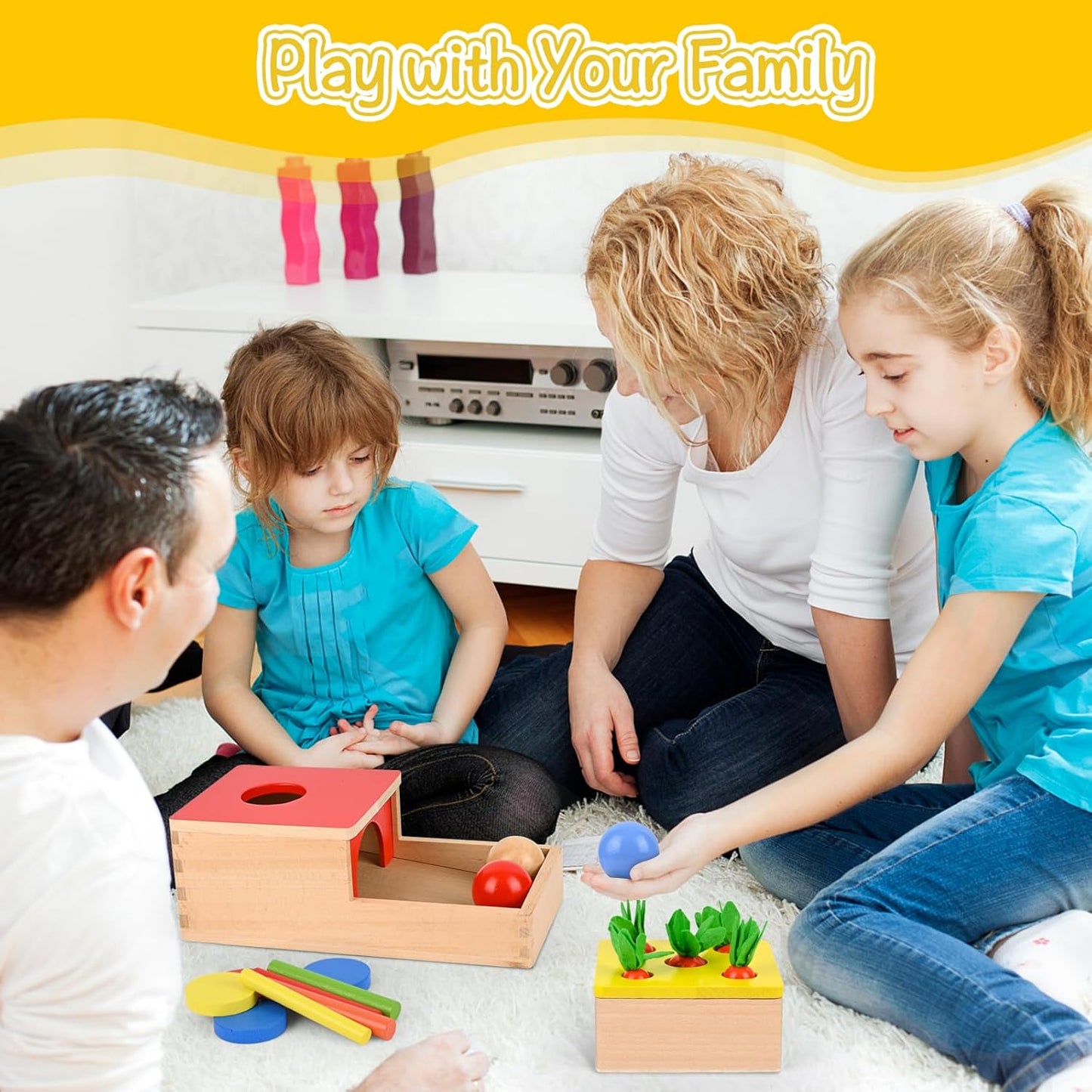 Comius Sharp 4 in 1 Montessori Toy
