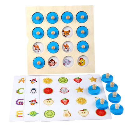 Montessori Mini Memory Chess Game 