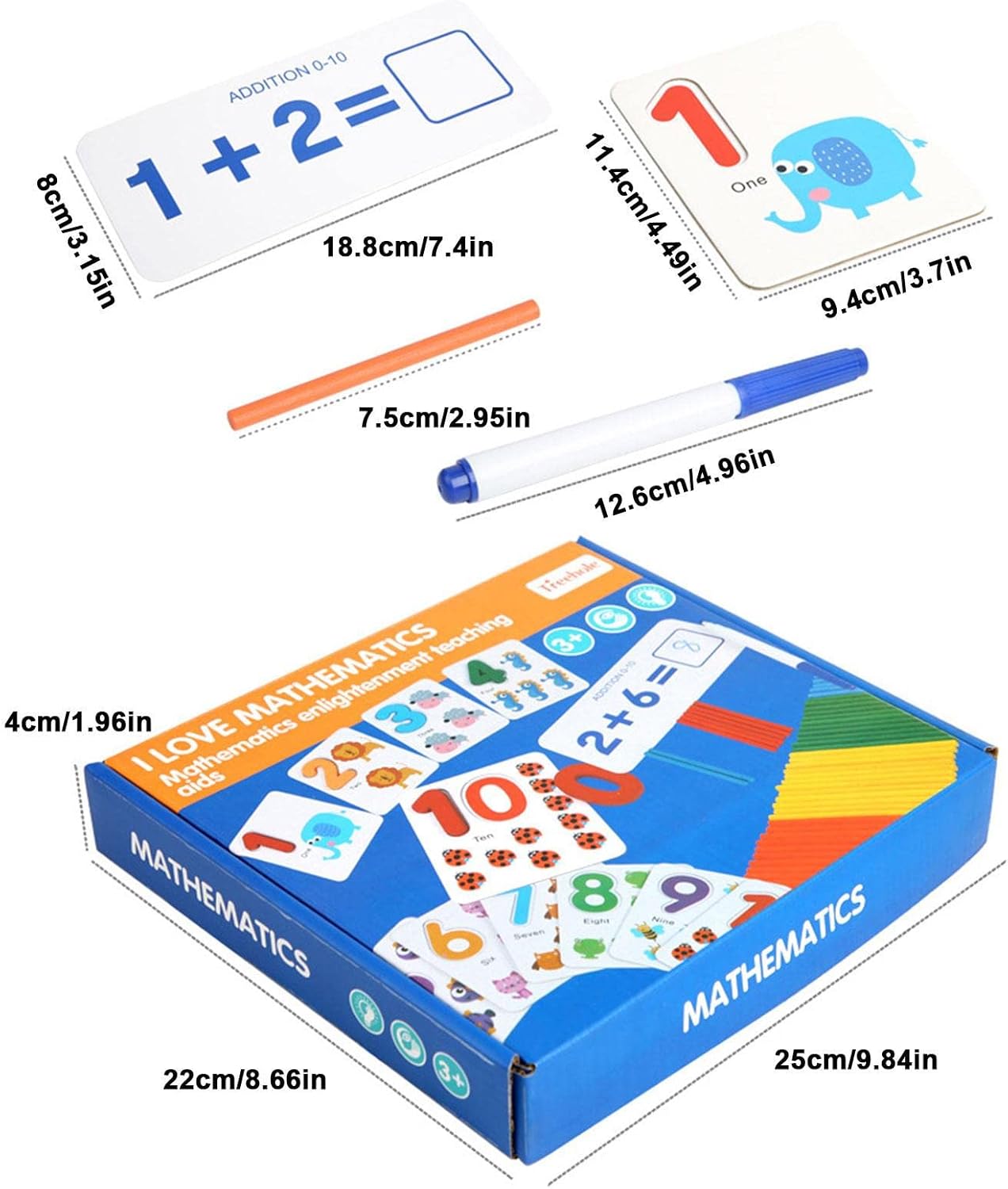 I love mathematics set