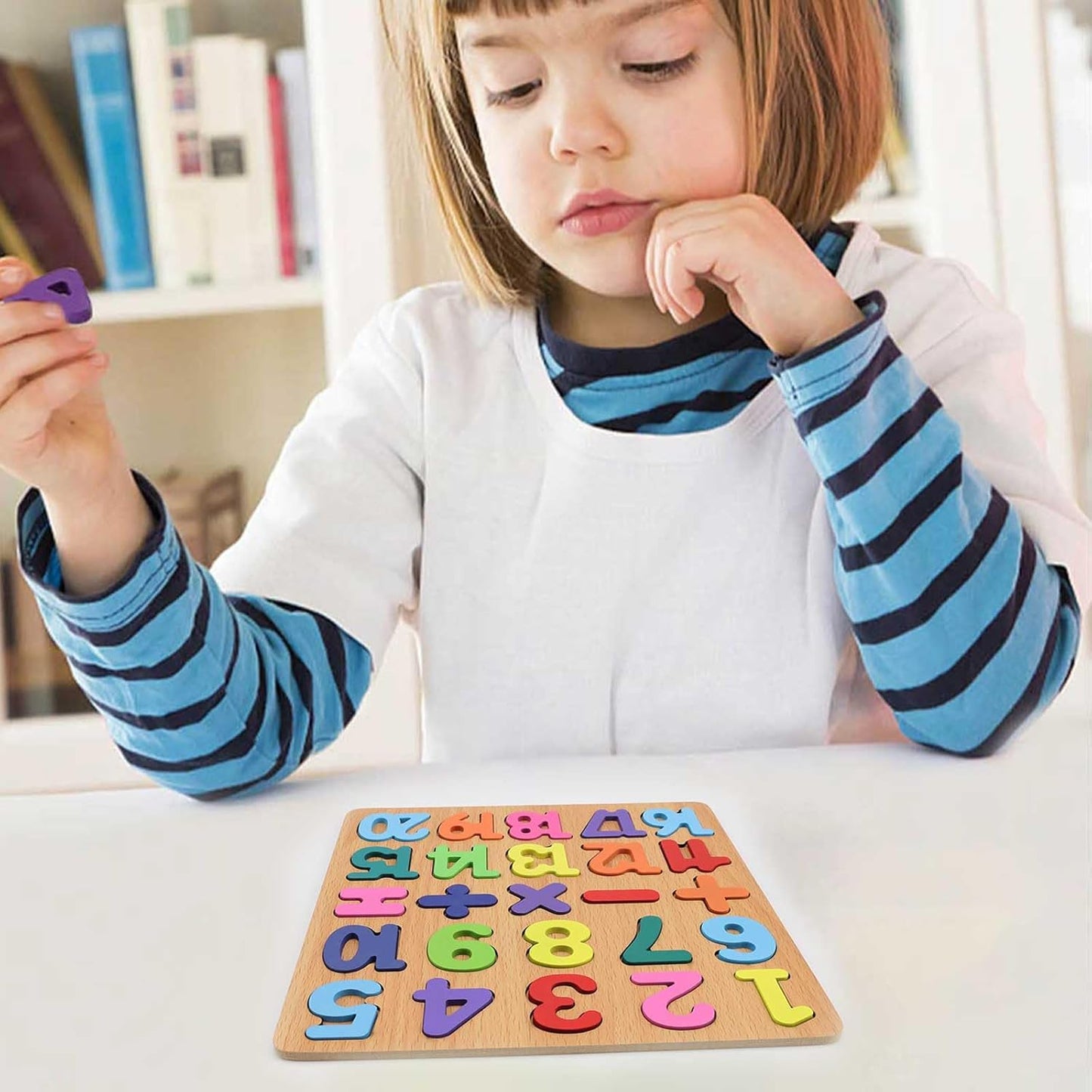 Alphabet and number puzzle