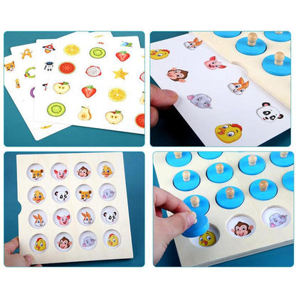 Montessori Mini Memory Chess Game 
