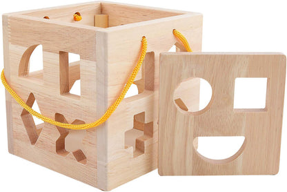 Wooden Shape Sorter Toy